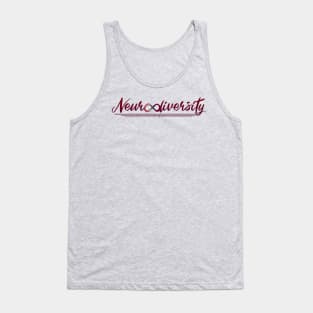 Neurodiversity (front and back design) Tank Top